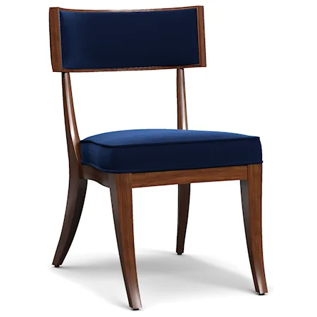 Perch Upholstered Klismos Chair